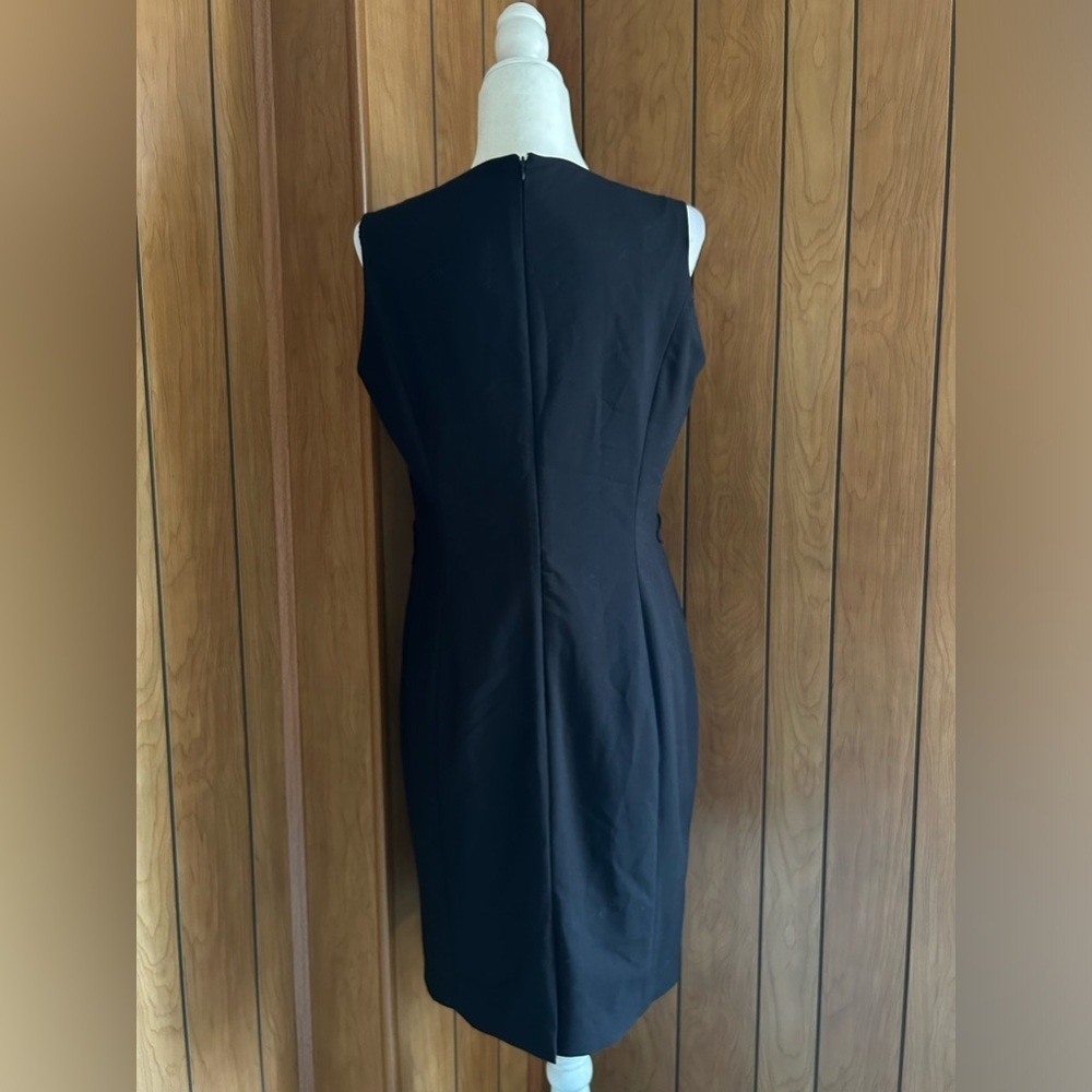 Calvin Klein black sheath dress size 12 plus - Picture 4 of 10